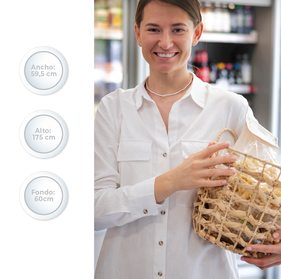 Freezer Vertical de Frost Modelo FV332 chica