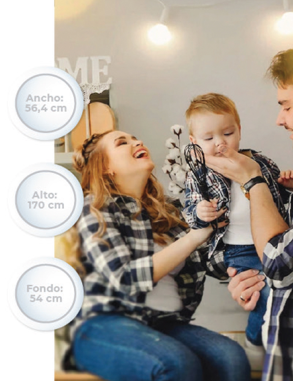 Heladera Top mount de Frost Modelo H300