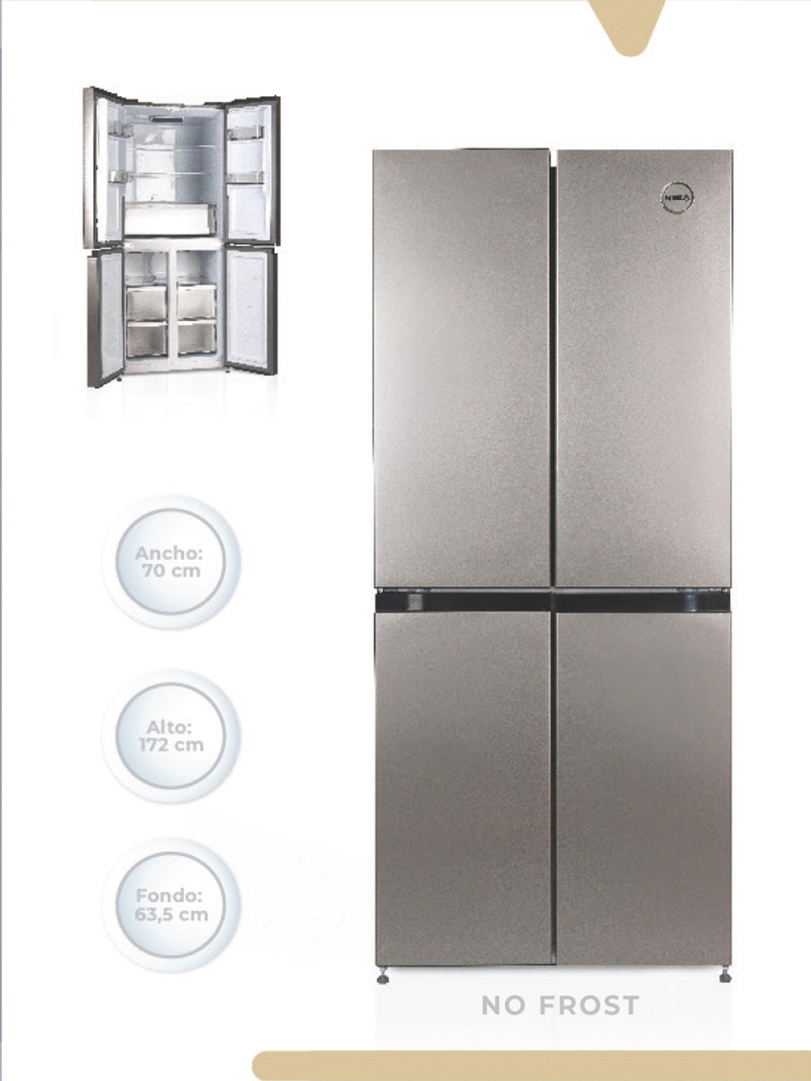 Heladera no frost top mount MD380