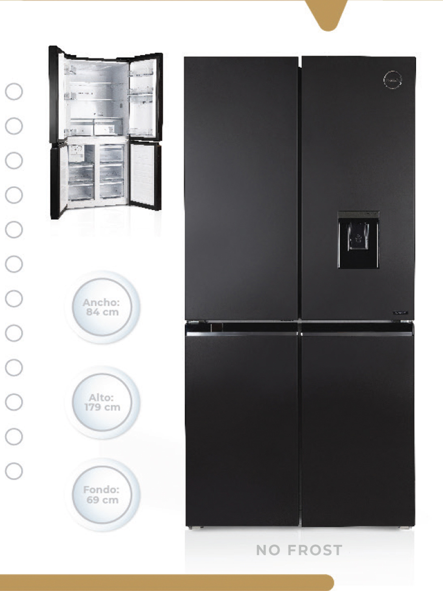 Heladera no frost top mount MD620
